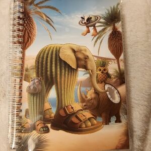 Brain Rot Themed Notebook - Multicolor